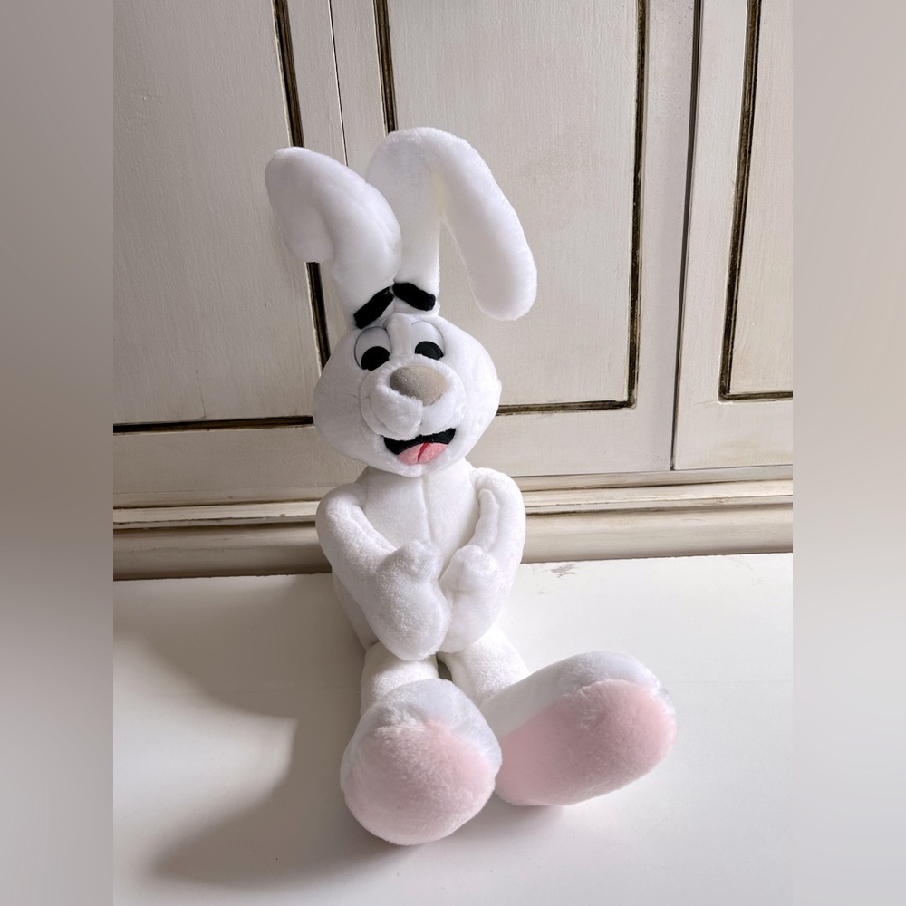 Dollcrafts Trix Rabbit Plush White Bunny Stuffed Animal 18” Cereal For Kids toy